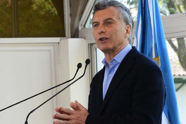 Ponemos nuestro maacuteximo esfuerzo dijo Macri sobre el caso Maldonado