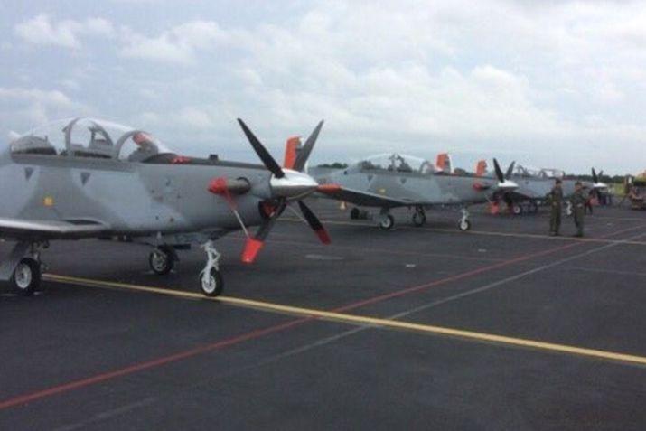 Llegaron los aviones militares comprados a Estados Unidos