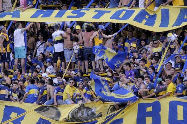 La barra de Boca estaraacute de parabienes