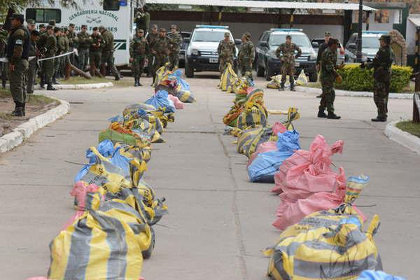 Quemaraacuten maacutes de 2 toneladas de droga secuestradas en la provincia