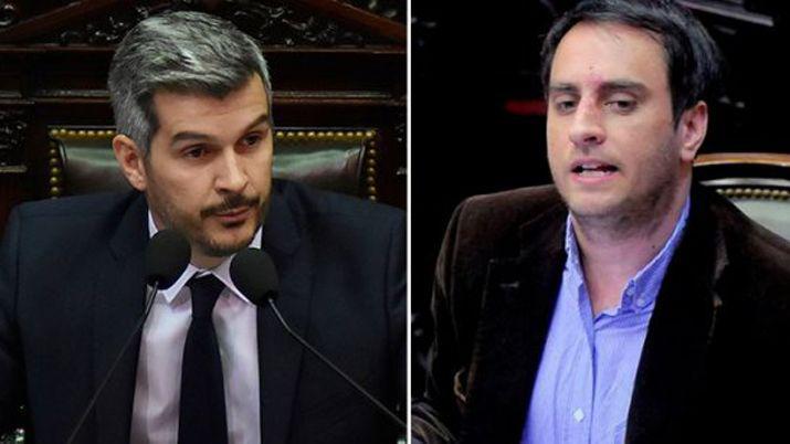 Video El fuerte cruce entre Marcos Pentildea y Juan Cabandieacute