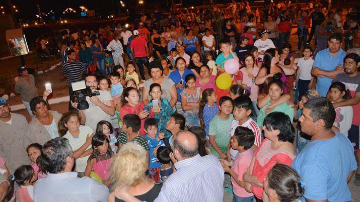 El intendente habilitó un nuevo espacio verde para vecinos del barrio Río Dulce
