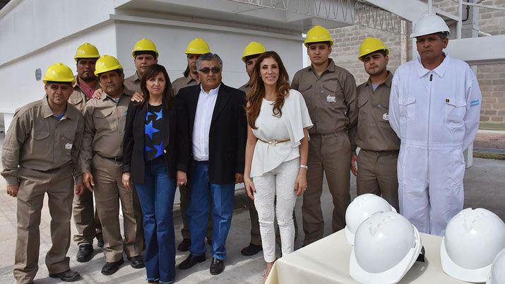 La Gobernadora inauguró planta potabilizadora de agua