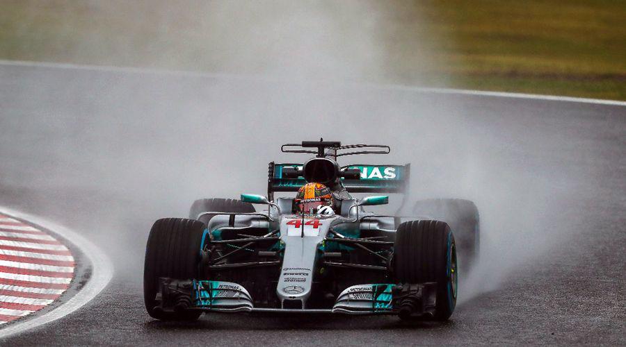 Deacutecima pole de Hamilton y Vettel segundo en Suzuka