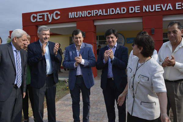Importantes obras se inauguraron en Nueva Esperanza 