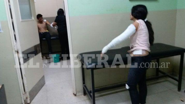 Dos menores heridos al ser colisionados por una moto