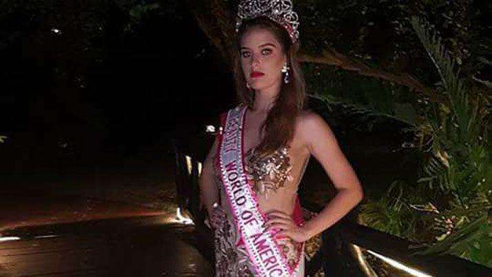 La santiagueña Candelaria Tabera Cura es la nueva Miss Beauty World