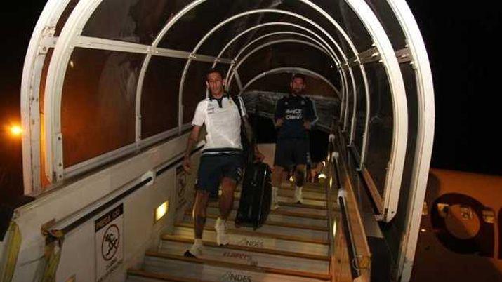 Argentina llegoacute a Guayaquil para enfrentar a Ecuador