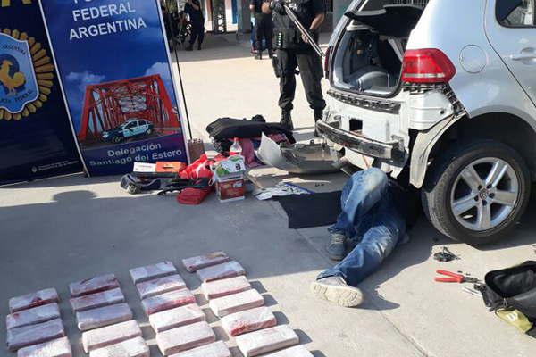 La banda narco desbaratada movilizoacute una tonelada de cocaiacutena en los uacuteltimos 5 meses