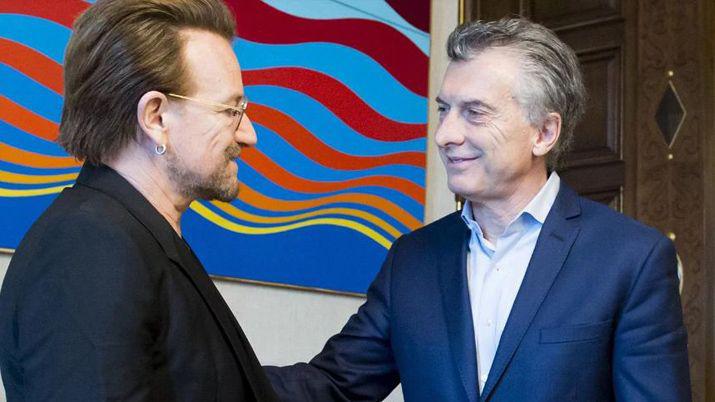 Bono le preguntoacute al presidente por Santiago Maldonado