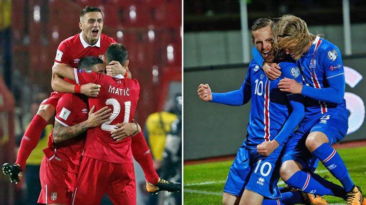 Serbia e Islandia se sumaron a los clasificados a Rusia 2018