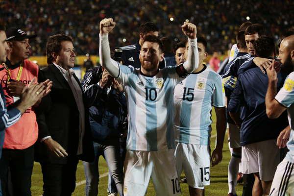 Un genial Messi para llegar a Rusia 
