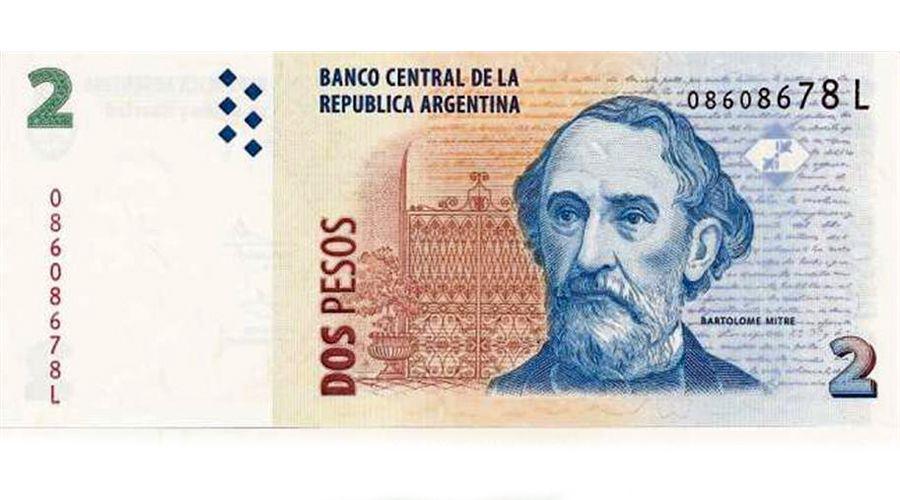 Se viene el adioacutes al billete de 2 pesos