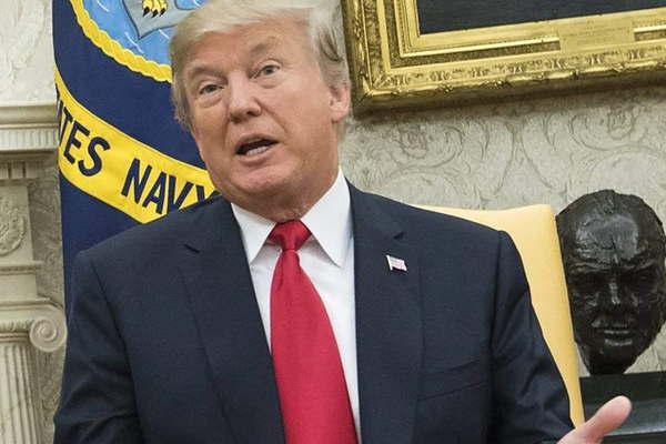 Trump sugiere penalizar la TV para evitar noticias falsas