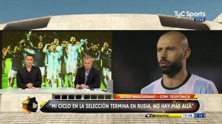 Mascherano- Mi ciclo en la Seleccioacuten termina en Rusia