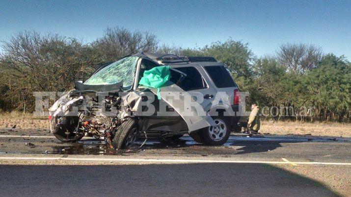 Una pareja y un joven perdieron la vida en terrible choque frontal