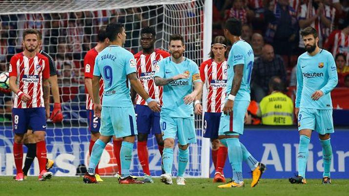 Barcelona rescatoacute un punto ante el Atleacutetico de Madrid