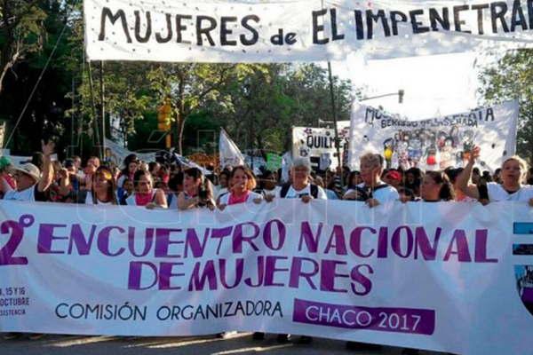 Una marcha en Chaco reunioacute a maacutes de 60 mil mujeres