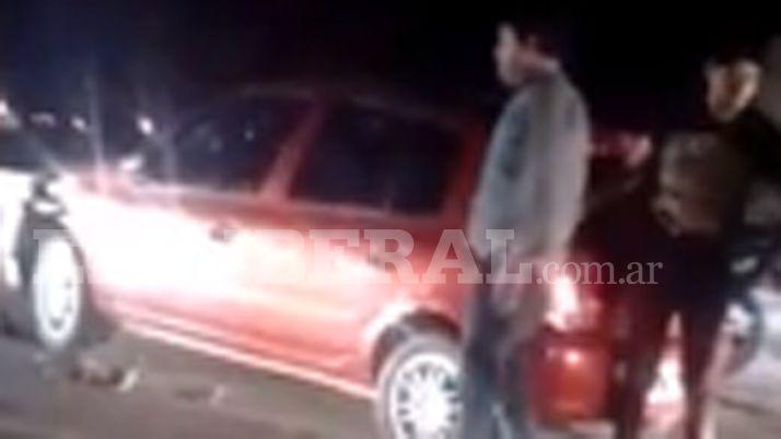 Un motociclista resultoacute con serias lesiones tras violento accidente