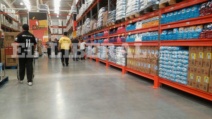 El supermercado mayorista abrió sus puertas hoy