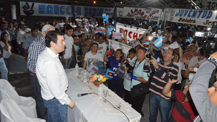 Añatuya- Zamora y Neder compatieron un plenario con dirigentes