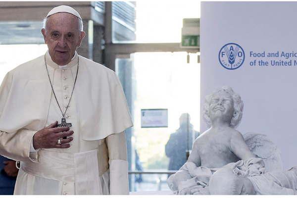 El Papa reclama maacutes esfuerzos para combatir el hambre 
