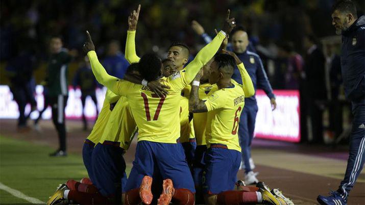 El audio del relator chileno en Ecuador vs Argentina