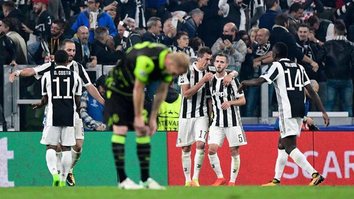 La Juventus arrancoacute mal pero lo dio vuelta ante su gente