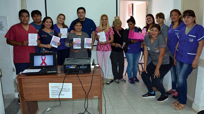 Realizaron talleres por el Día Mundial de la Lucha Contra el Cncer de Mama
