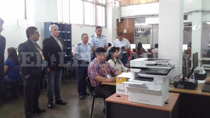 Realizaron el simulacro del escrutinio provisorio en el Correo Argentino