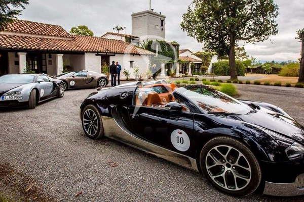 El impresionante Bugatti Grand Tour pasoacute por Salta