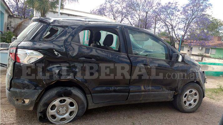 Violento vuelco de una camioneta con cuatro menores y un mayor