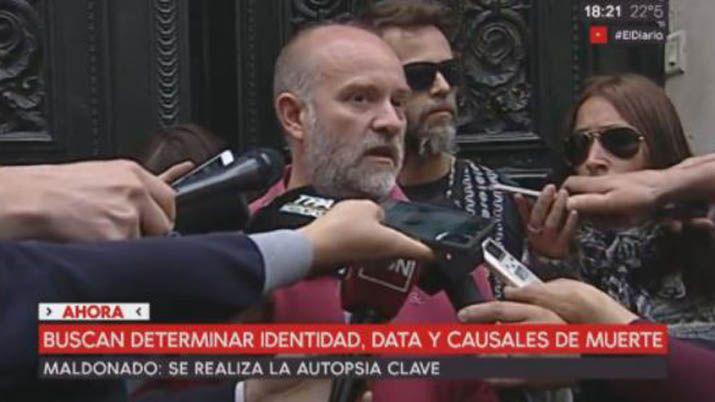 La familia Maldonado reconocioacute el cuerpo- Es Santiago