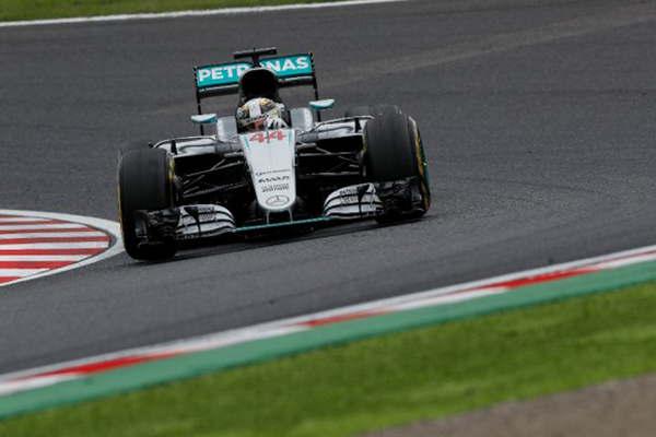 Hamilton fue el maacutes veloz en ensayos