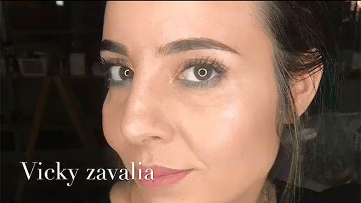 Make Up de verano Look fresco con delineado de color