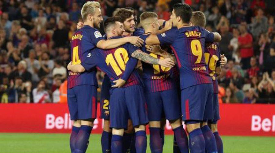 El Barcelona vencioacute al Maacutelaga como local