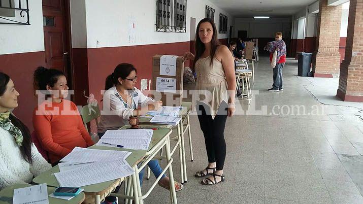 Anisa Favoretti espera superar los votos conseguidos en las Paso