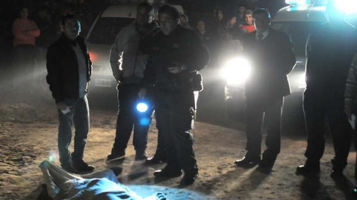 Murioacute atropellado por un auto en un camino vecinal