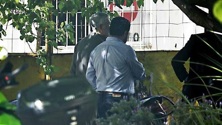 Julio De Vido al ingresar a Comodoro Py