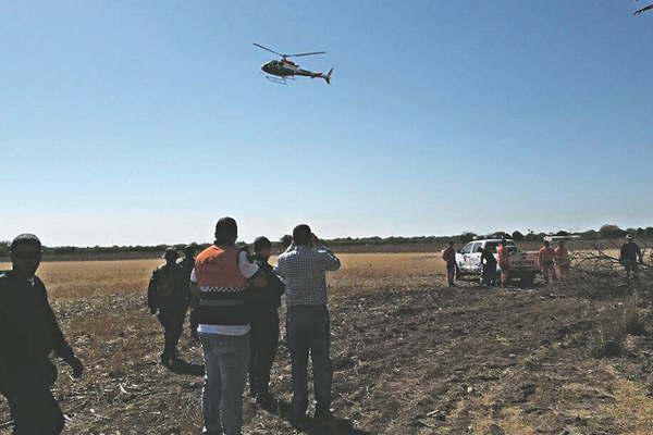 Secuestraron ceniza metales y un cartucho en campos de Navarro 
