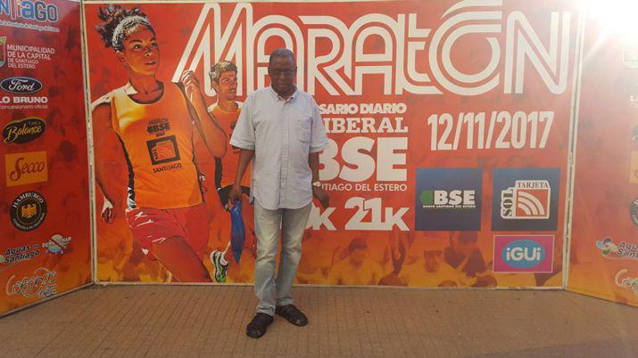 El padre Gilbert corre- No me preparo para ganar tampoco para perder