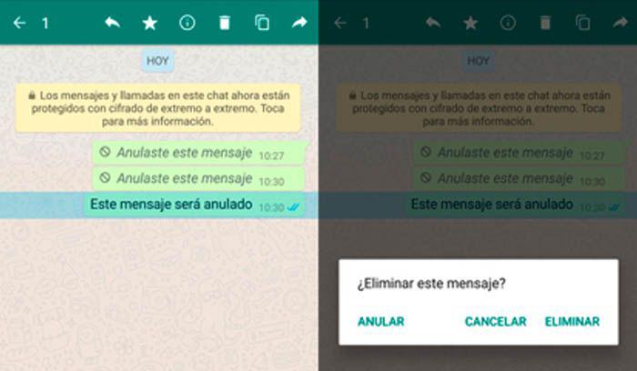 Oficial- WhatsApp permitiraacute borrar mensajes enviados