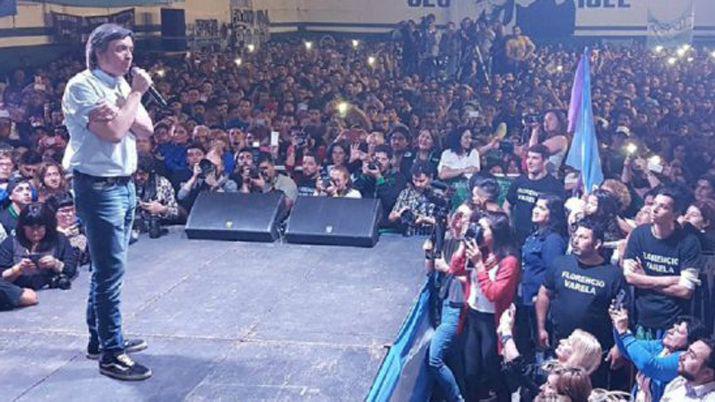 Reaparecioacute Maacuteximo Kirchner con duriacutesimas criacuteticas al Gobierno