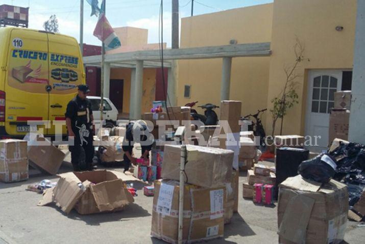 La mercadería fue incautada y remitida a la Justicia Federal de Santiago del Estero