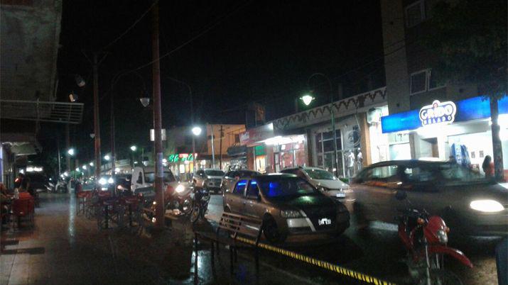 La lluvia también llegó a Las Termas