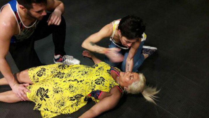 La Bomba se desmayoacute en pleno ensayoacute y asustoacute a todos