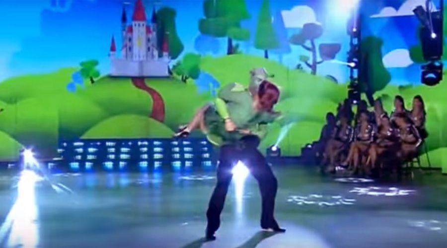 VIDEO Porrazo de Nancy Pazos en la final de la coreo