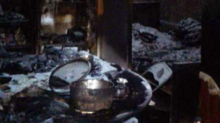 Una familia se salva de milagro pero pierde todo en un incendio