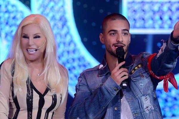 Susana Gimeacutenez recibiraacute la visita de Maluma