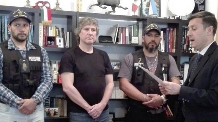 Detienen a Boudou por lavado de dinero y asociacioacuten iliacutecita y permaneceraacute preso en Ezeiza